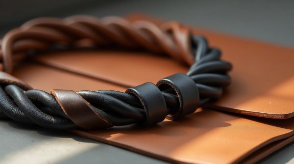 Un collier en cuir pour homme : l'accessoire tendance pour un look authentique