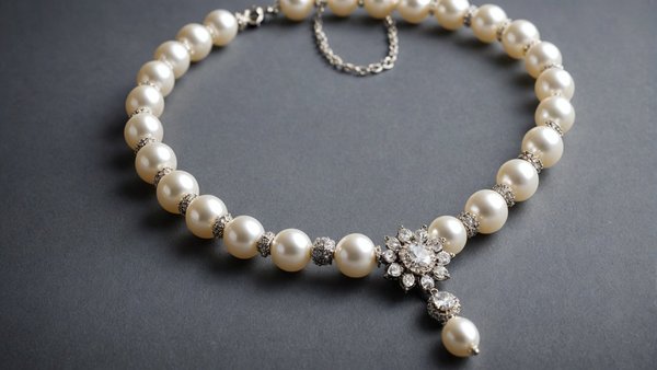 Ras de cou or - collier de perles jasna : Éclat et élégance